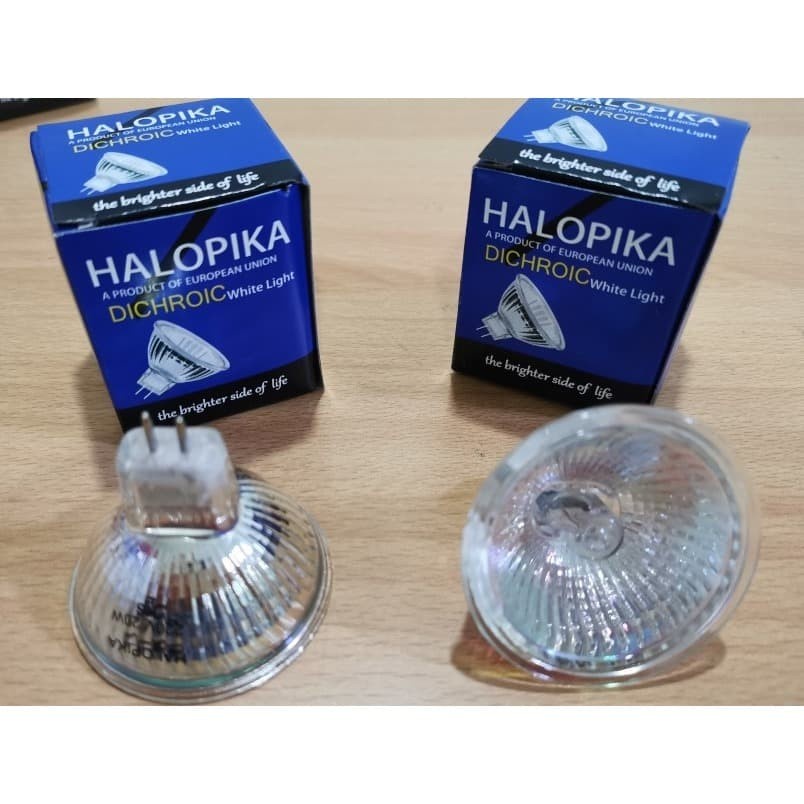 LAMPU HALOPIKA 20W 220V 12V &amp; 5 Watt MR16