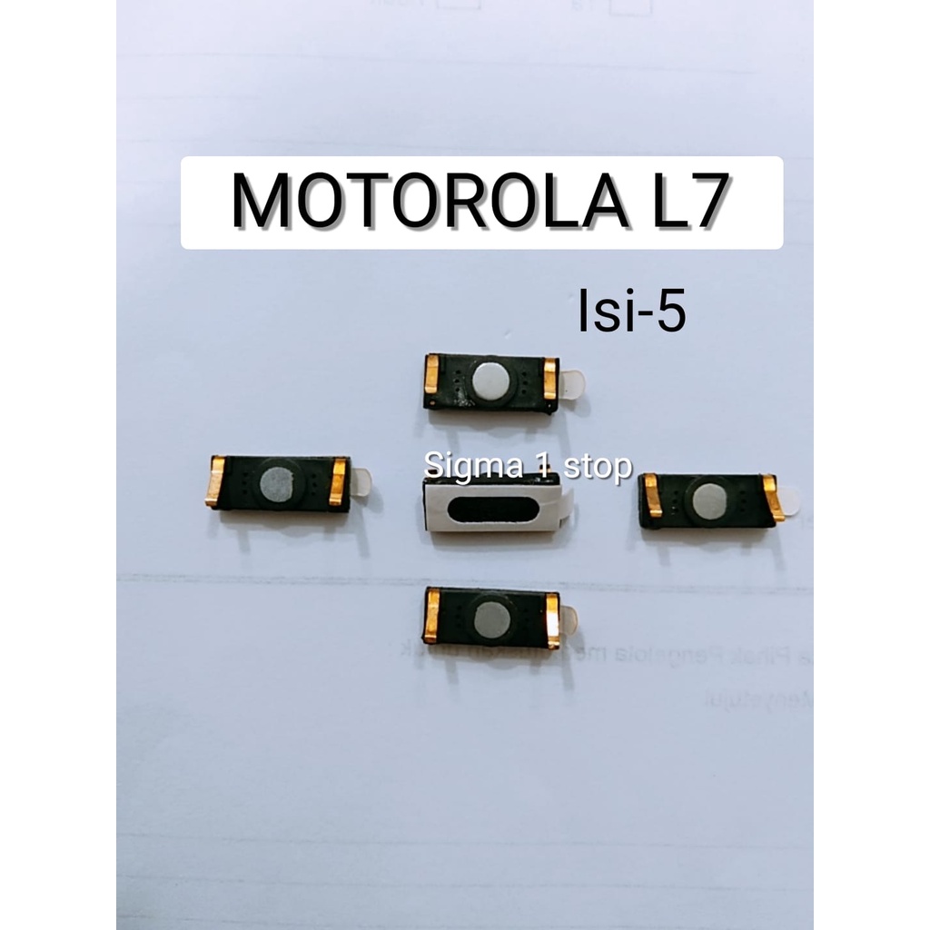 SPEAKER MOTOROLA L7 ISI 5 PCS