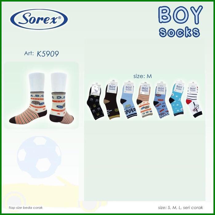 KAOS KAKI ANAK LAKI 5909 SOREX KIDS