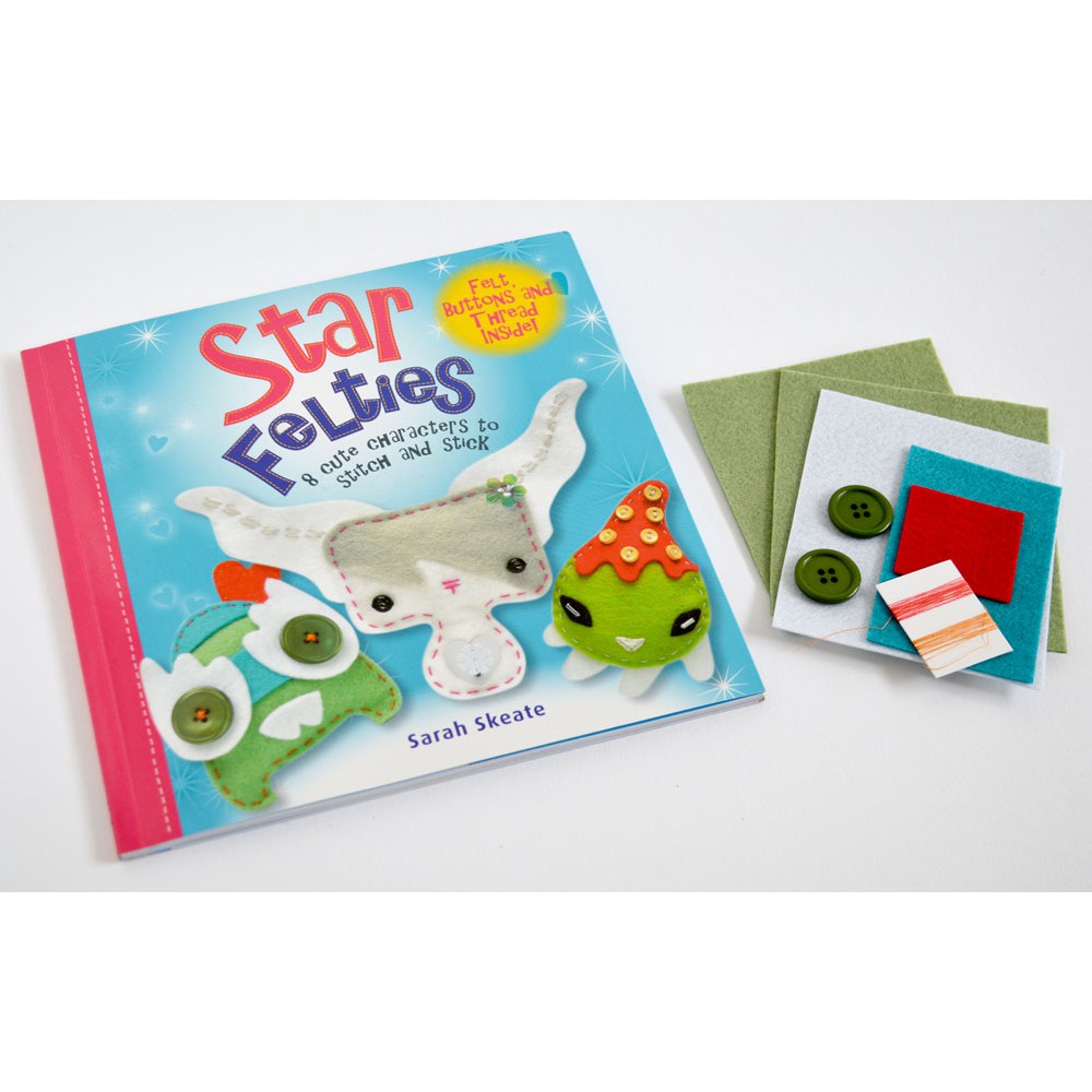

Star Felties : 8 Cute Characters to Stitch and Stick