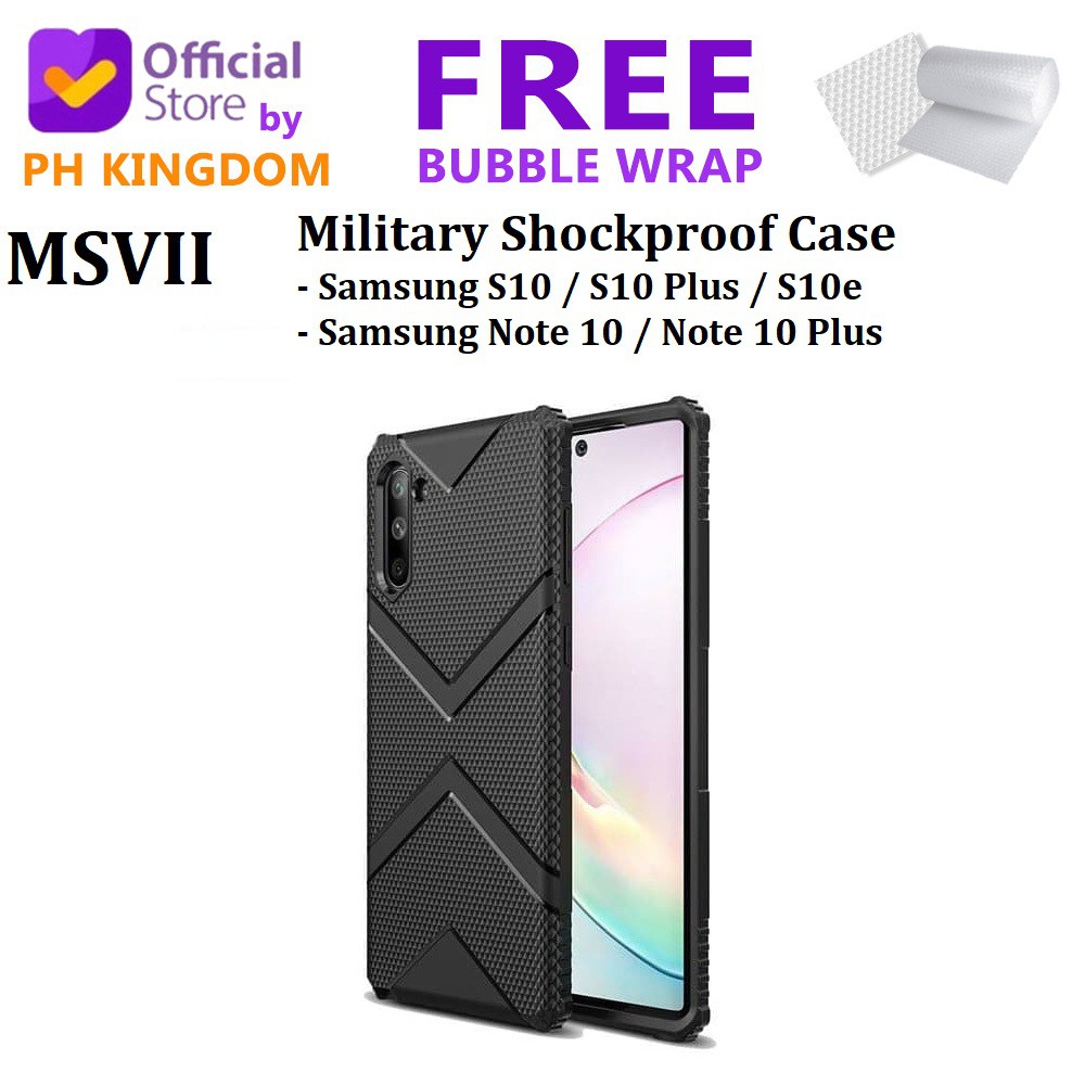 MSVII Samsung Note 10 / Note 10 Plus / S10 / S10 Plus / S10e - Military Shockproof Case
