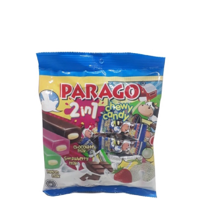 Parago 2 in 1 Permen Chewy Candy 120 gr