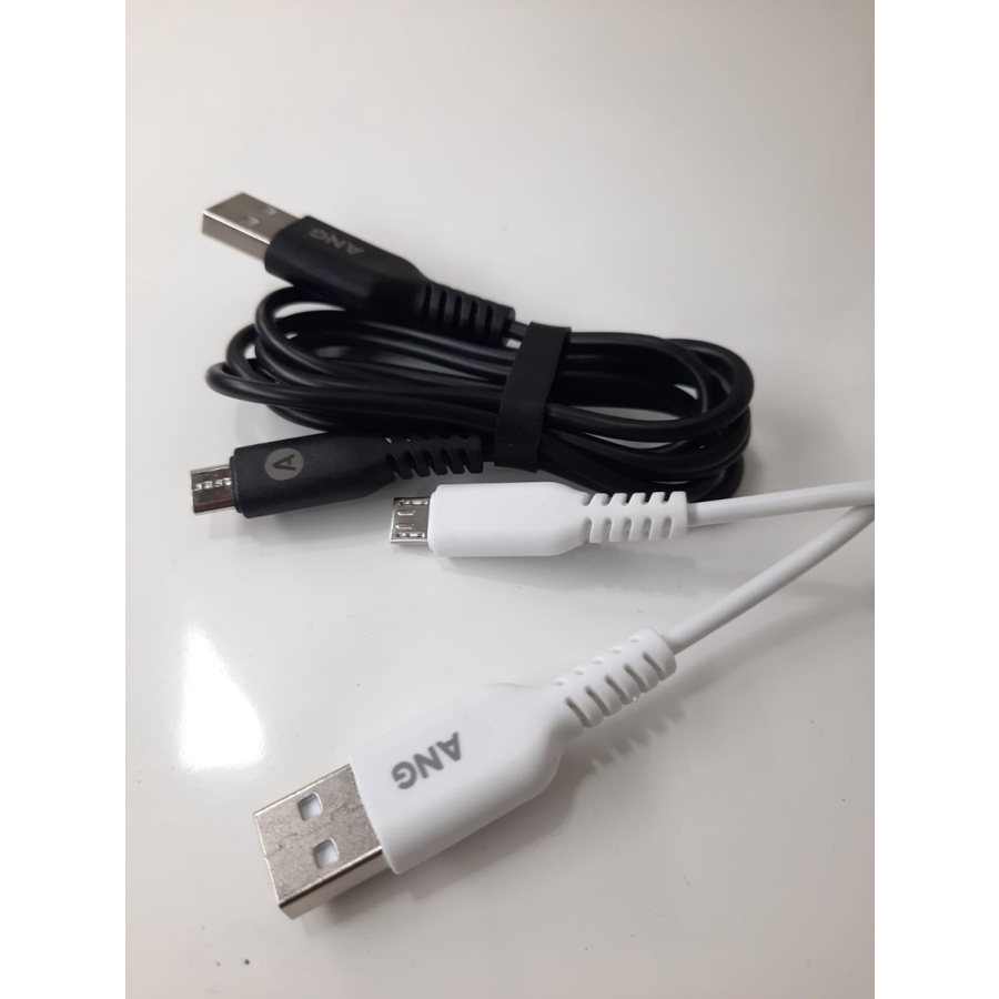 Kabel USB Mikro 100 cm Merek ANG / Kabel data Handphone Mikro/grosir kabel data termurah/ grosir kabel data murah/ produsen kabel data/ custom kabel  merek sendiri