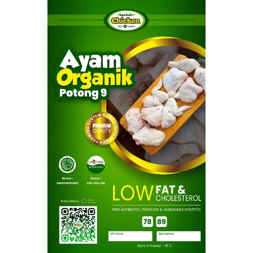 

Ayam herbal organik/berkah chicken/frozen food