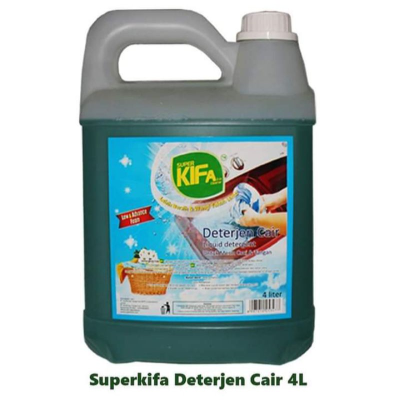 [4 LITER] KIFA DETERGEN CAIR / KIFA DETERJEN LIQUID / DETERJEN LAUNDRY