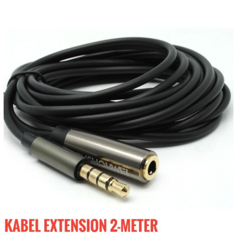 Kabel Extension Sambungan Soundcard V8 dan Penyambung Cable Headset