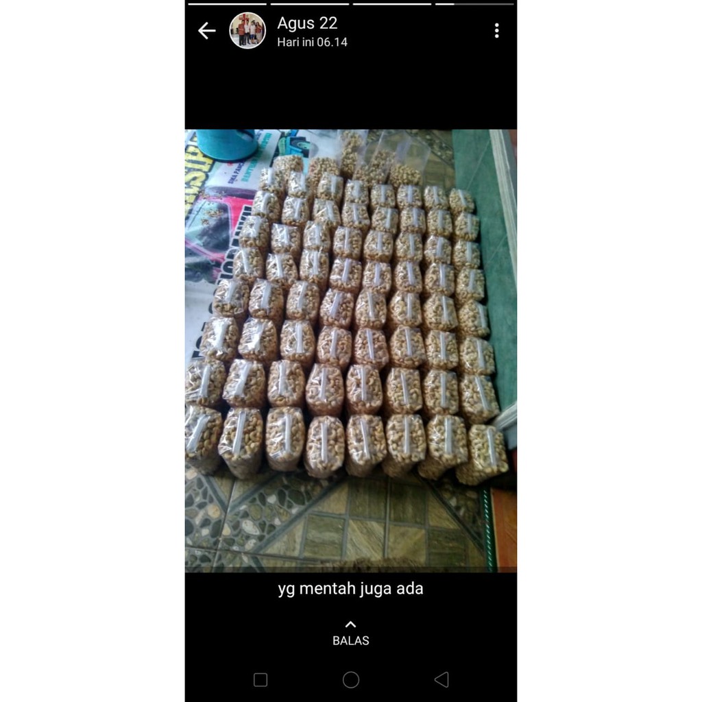 Kacang Mede Mentah