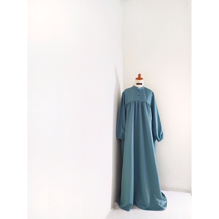 DRESS HIJAU TOSCA