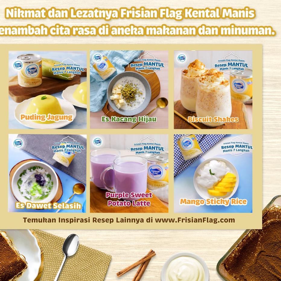 

Best - Frisian Flag Susu Kental Manis Gold Kaleng 490gr x2