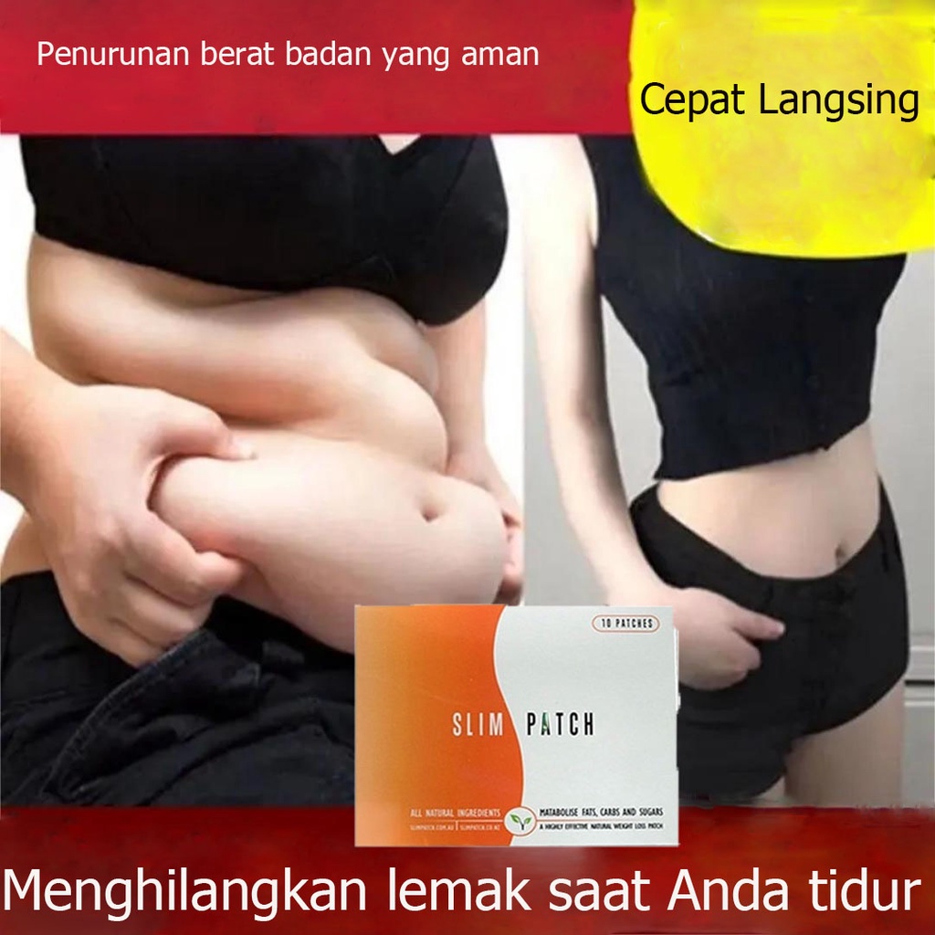 Koyo pelangsing  slim patch  Pelangsing Isi 10pcs Ekstrak Tumbuhan Herbal Mudah Kehilangan Lemak