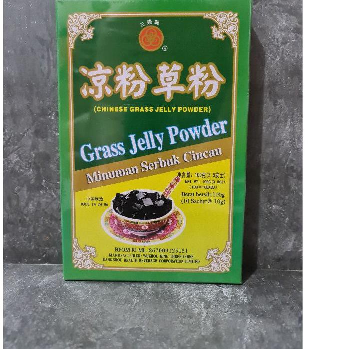 

FRESHH Chinese Grass Jelly Powder Cincau Hitam / Guilinggao Serbuk Bubuk OD0,