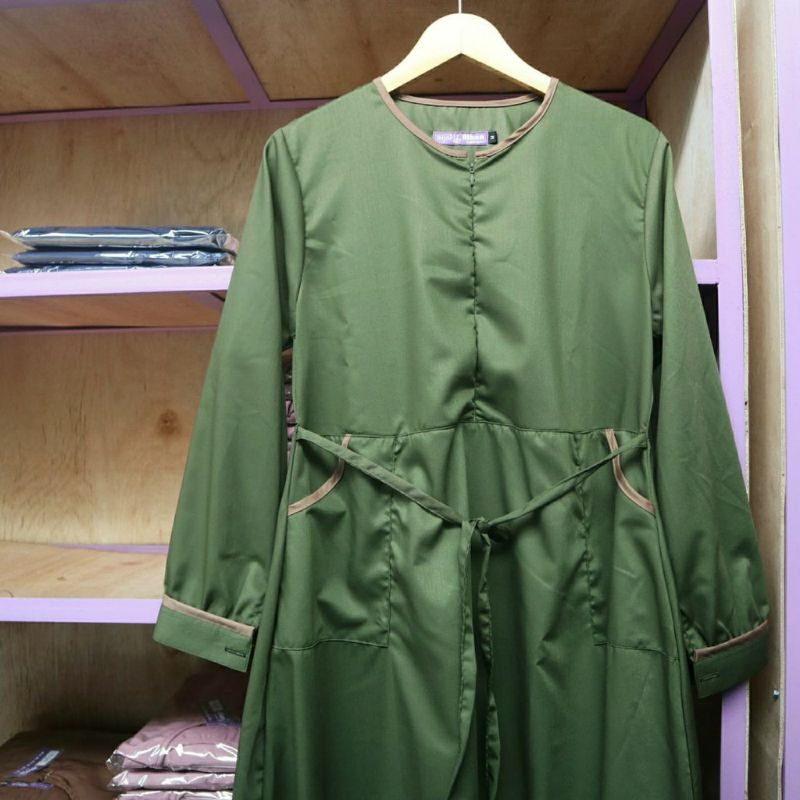 Gamis Toyobo Original Polos/ Gamis Katun Toyobo