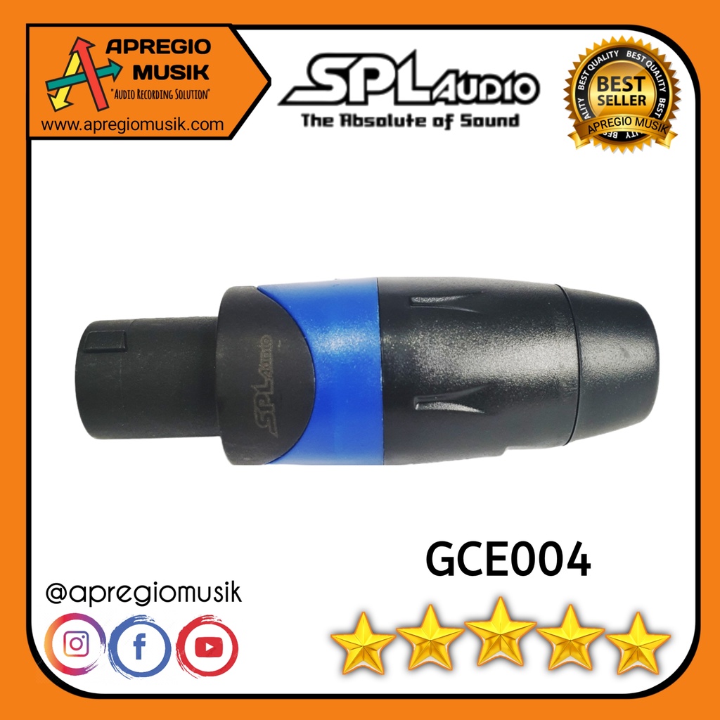 SPL GCE004 GCE 004 Spikon Jack SPL Audio Original
