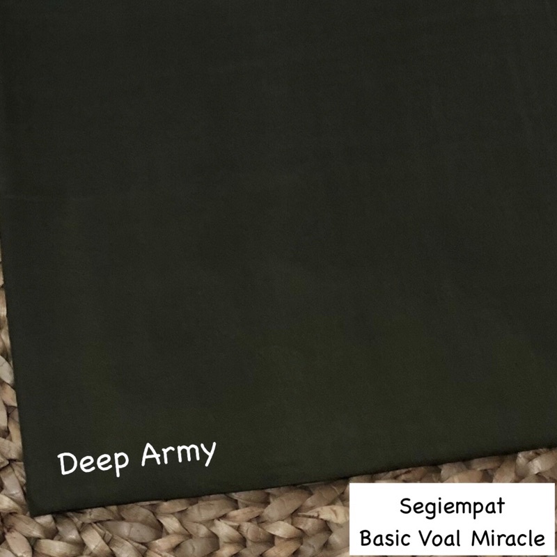 Hijab Basic Voal Umama Part 3-Deep Army