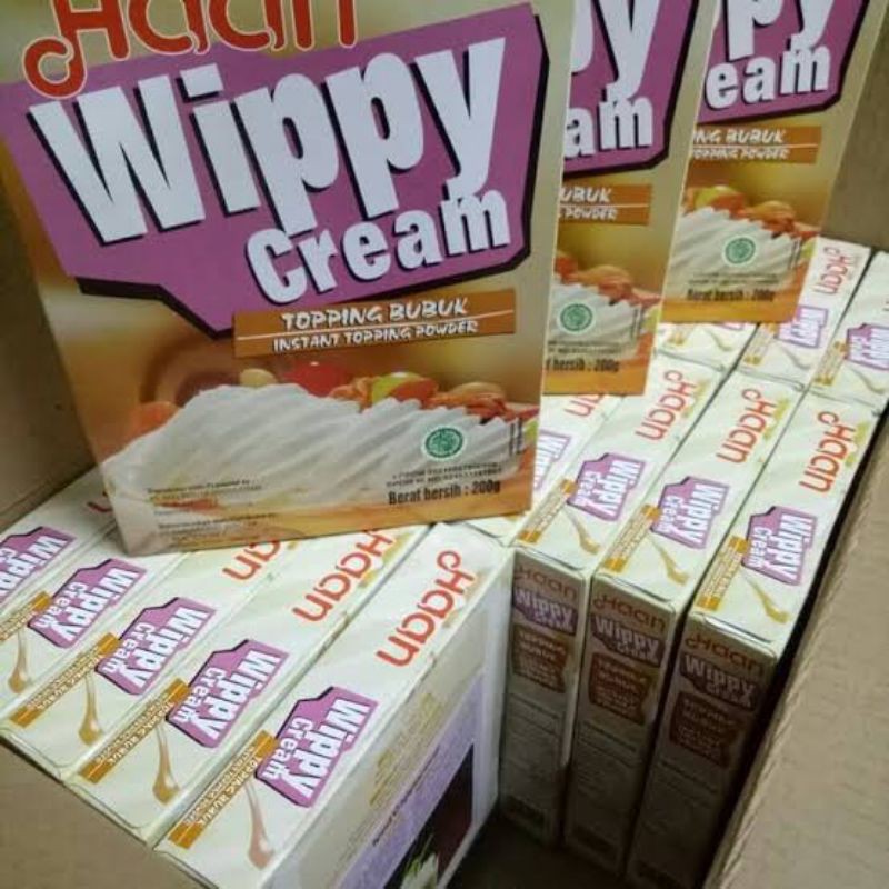 

HAAN WIPPY CREAM 200GR