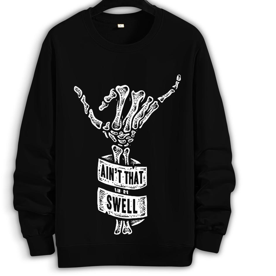 Baju sweater (Tangan Tengkorak)Pria Lengan panjang /Outerwear/Sweater pria/Fashion pria/Sweater Pria