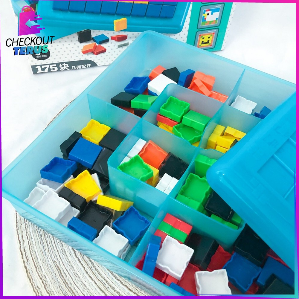 CT M165 M166 M170 Mainan Edukasi Anak Puzzle Balok Susun Mainan Anak Memory Game Melatih Daya Ingat Anak