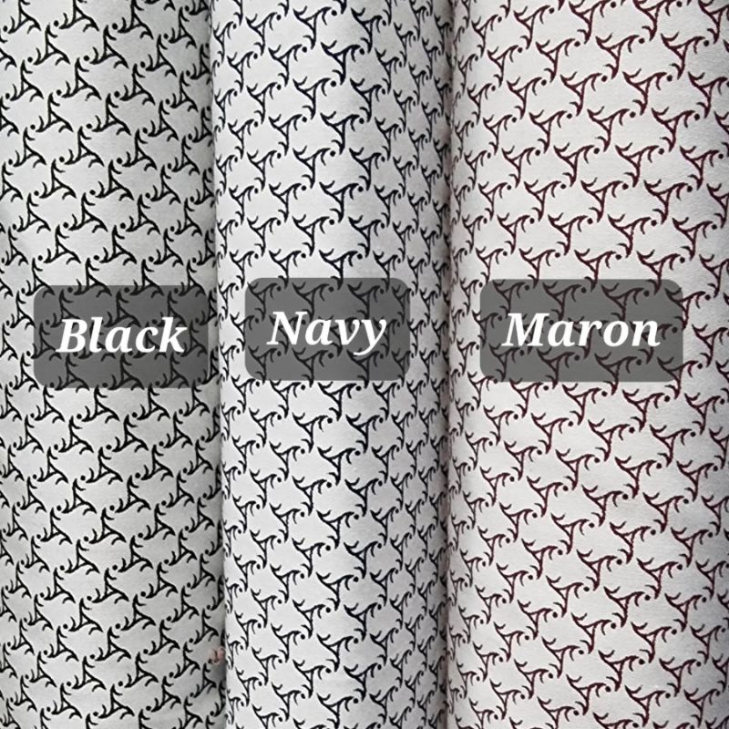 Kain Kemeja Hem katun import cotton premium