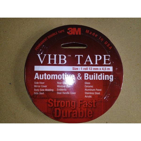 

Keren Perekat 3M VHB TAPE Terbatas