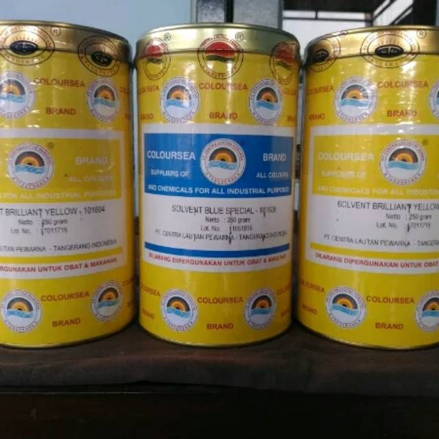 Pewarna minyak coloursea hijau