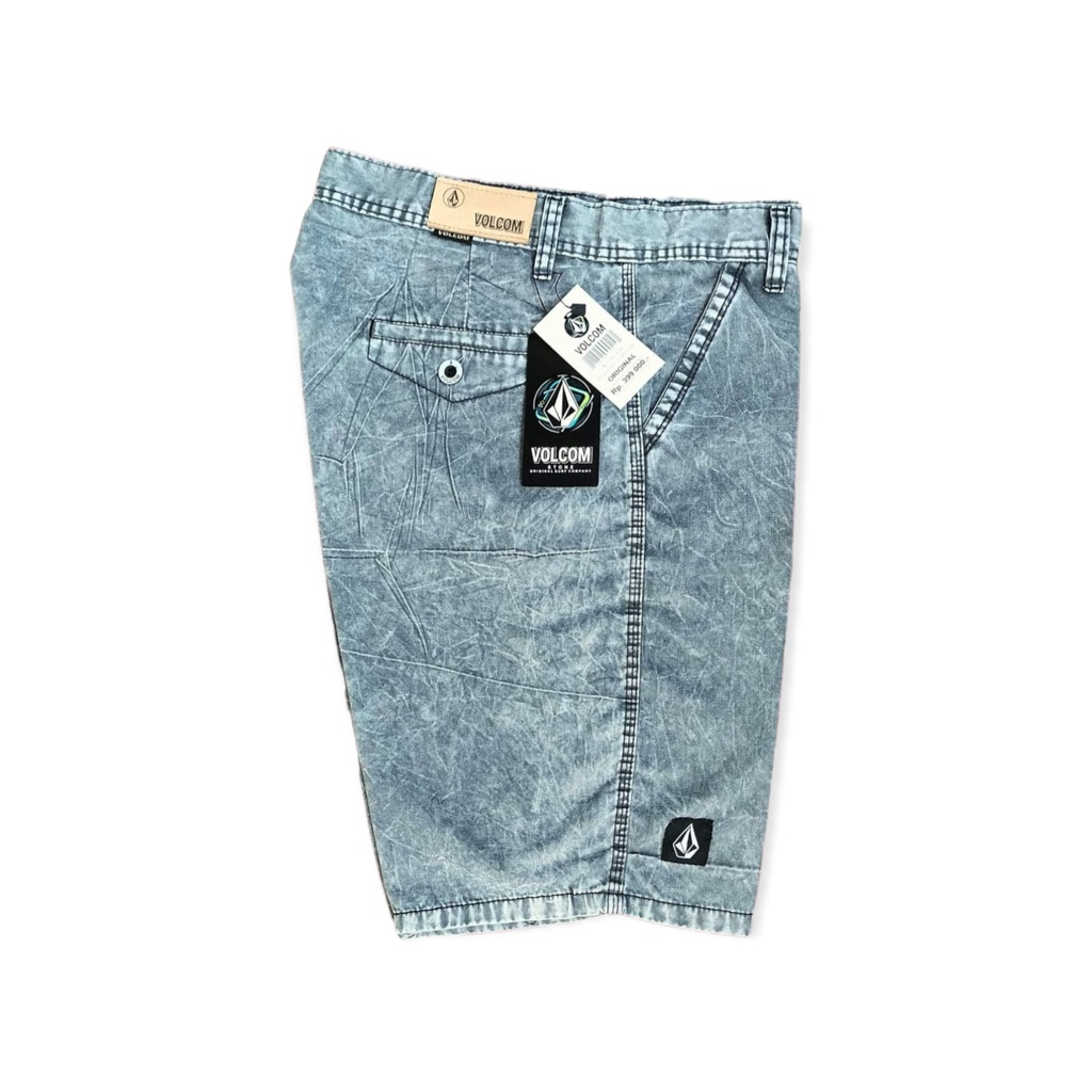 CELANA JEANS BROADSHORT  PRIA PENDEK SNOW VOLCOM TERBARU