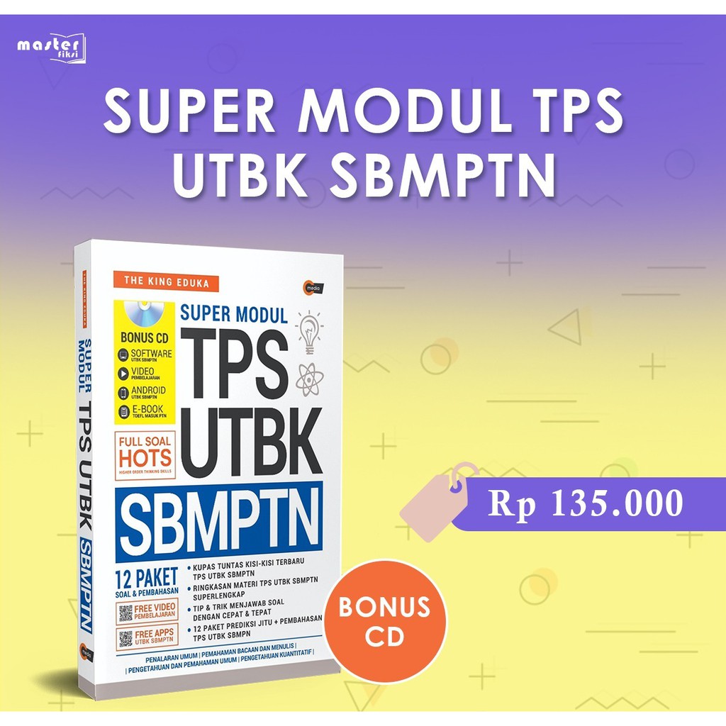 Jual Buku SBMPTN Super Modul TPS UTBK SBMPTN | Shopee Indonesia