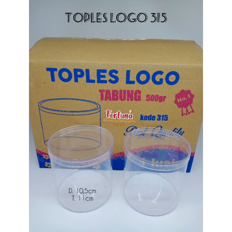 Jual Toples logo tabung 315 (kurleb 500gr) Indonesia