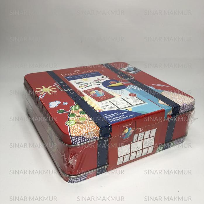 

CONNECTOR PEN SET 40 TRAVELER TIN GERMANY (40 WARNA) FABER-CASTELL