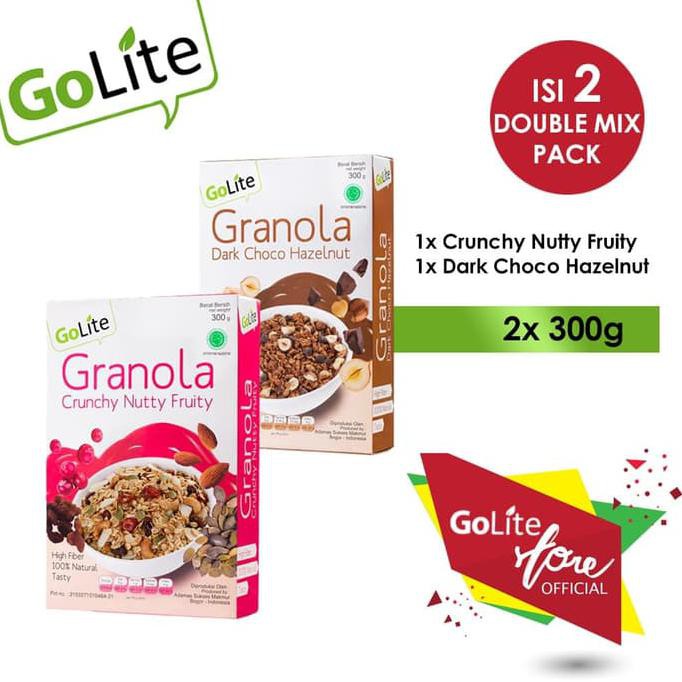 

Ms49M6 Granola Golite Double Mix Pack 300Gr S5Mq0S