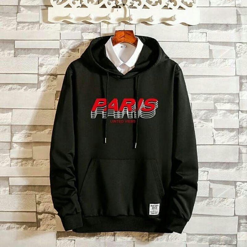 PARIS HOODIE | PARIS SWEATER | SWEATER COWOK | HOODIE COWOK | HOODIE HITS | HOODIE KEREN