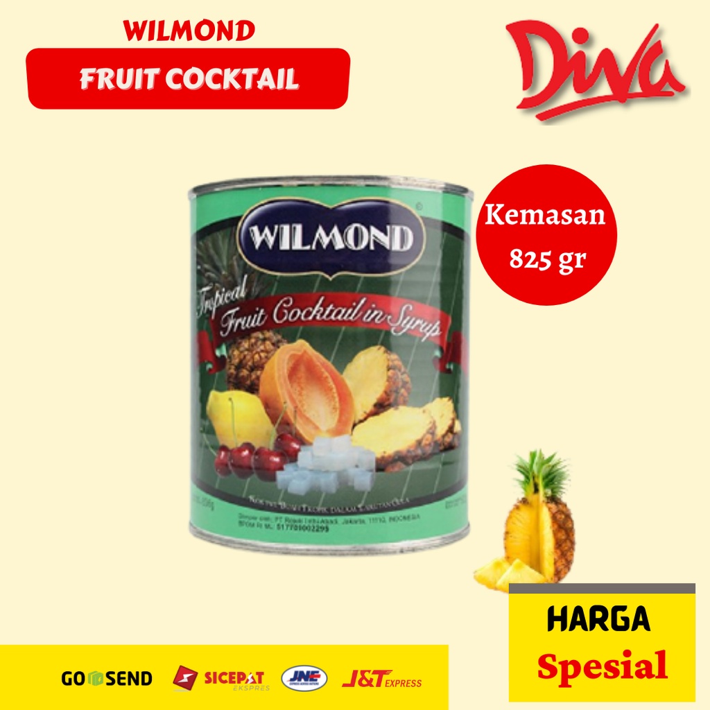 

[825gr] Wilmond Fruit Cocktail Tropical