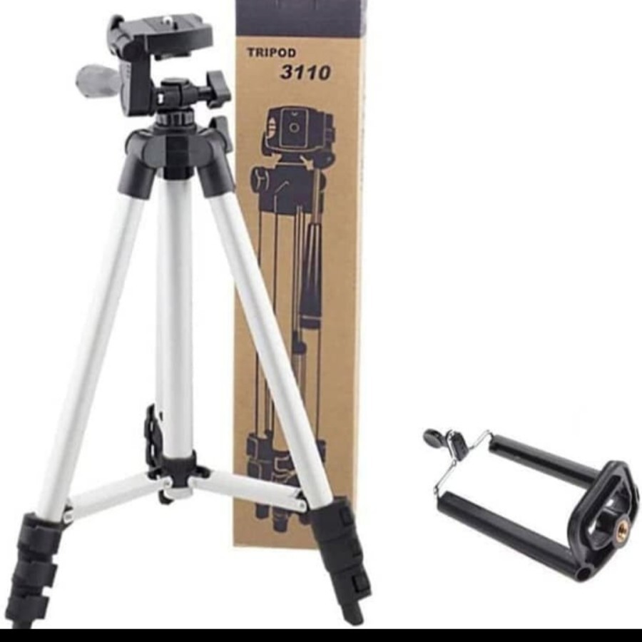 tripod 3110 tripod 31120 hp tripod kamera stand portable universal phone holder aksesoris travel new