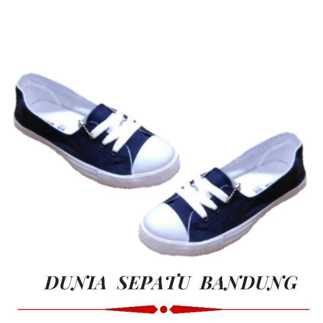 Dunia Sepatu Bandung X Converse Lace Balet Wanita Cewek Jakarta Batam medan allstars 3 hole surabaya