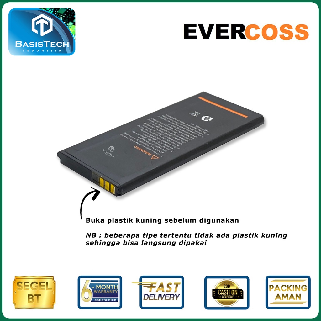 BATERAI EVERCOSS S45 FACE UNLOCK 4G LTE - XTREAM 1 - ORI99