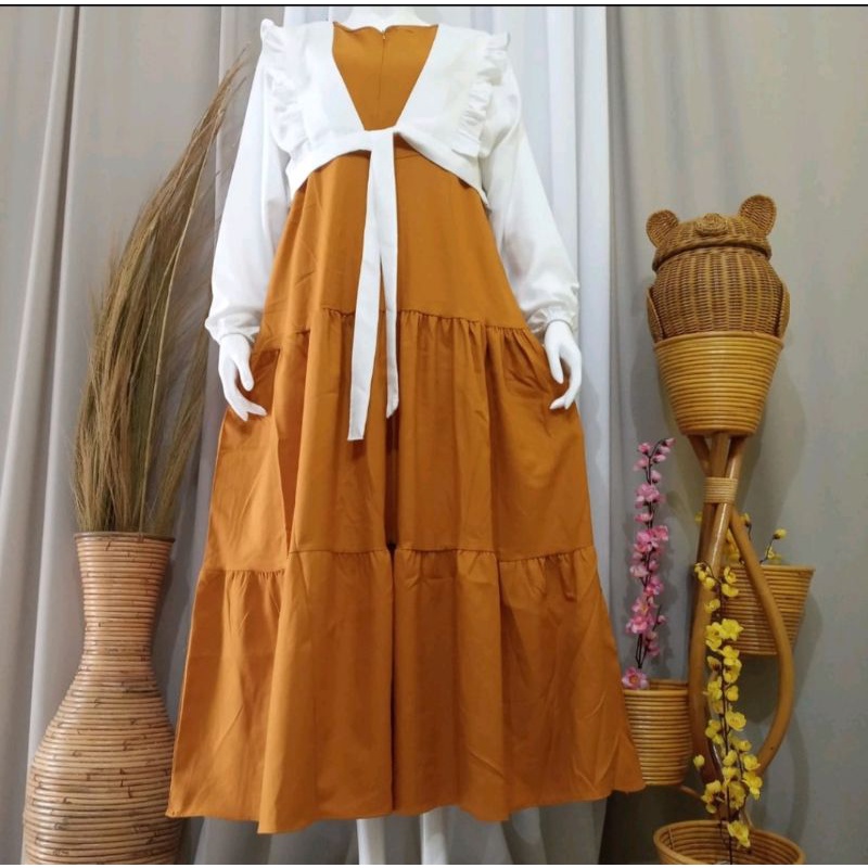 GAMIS ROMPI PREMIUM TERBARU // GAMIS ROMPI JUMBO // GAMIS MASA KINI TERBARU