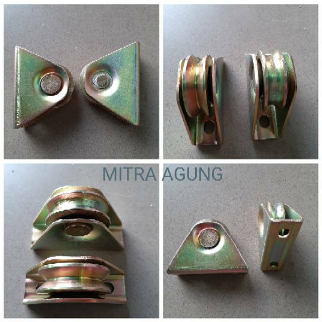 RODA PAGAR RUMAH - 10CM RODA PINTU GERBANG RODA BUBUT RODA BESI COR  10CM