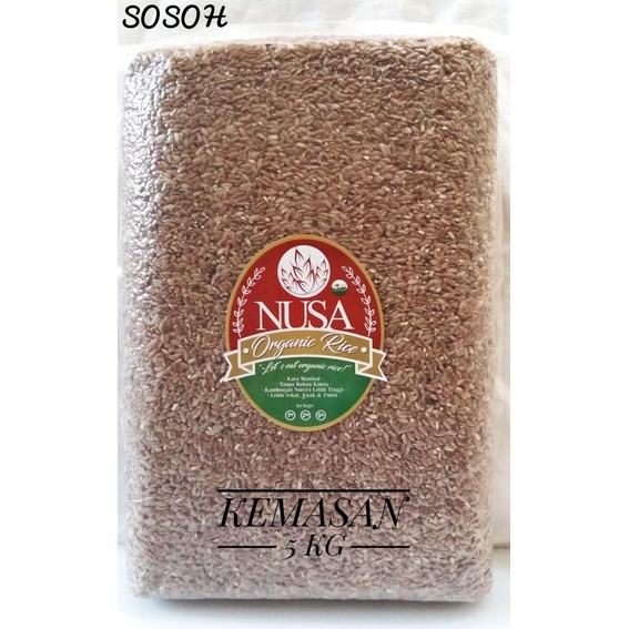 

BERAS MERAH ORGANIK 5KG