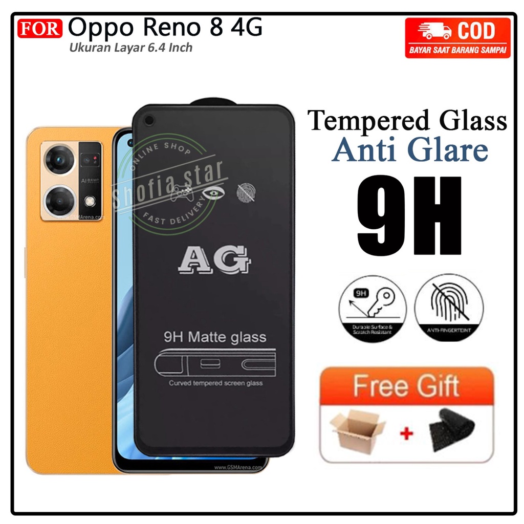 Anti Gores Ceramik Blue Light Oppo Reno 8 4g Reno 8 Reno 8 Pro Reno 8z Anti Radiasi Full Cover