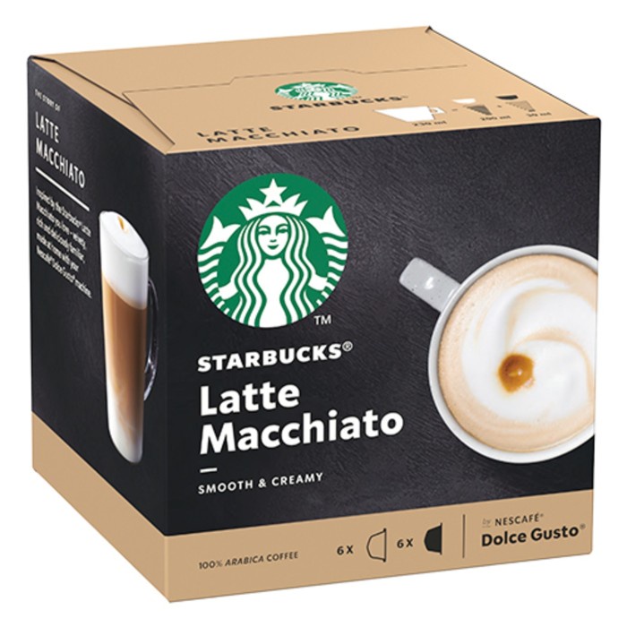 

Kopi - Nescafe Dolce Gusto Starbucks Latte Machiato
