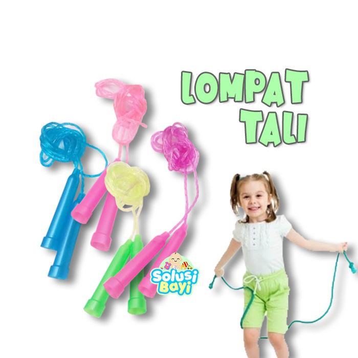 Mainan Anak Olahraga Skipping Tali Lompat Jump Rope Kecil Toy Rope