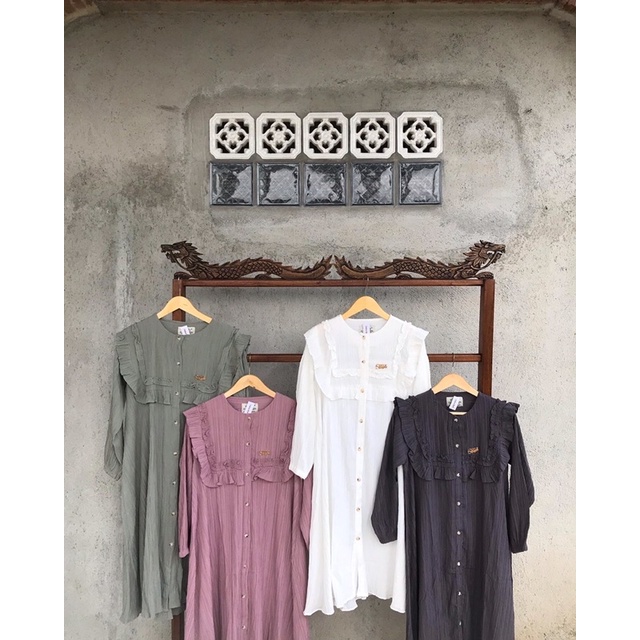 TUNIK WANITA TUNIK PANJANG TUNIK POLOS TUNIK CRINKLE MURAH TUNIK LADY CRUSH TUNIK PANJANG LADY CRUSH