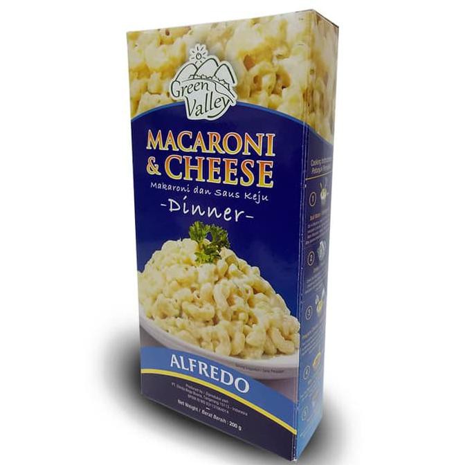 

Terlaris - Green Valley Macaroni and Cheese with Alfredo Sauce 200 Gr