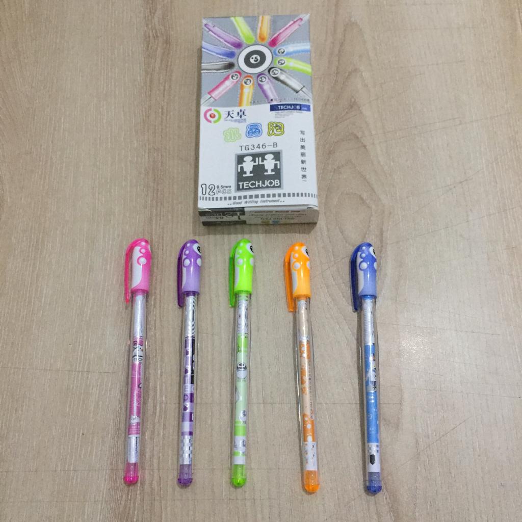 

Bolpen Gel Techjob TG346-B / TG346-B Gel Pen