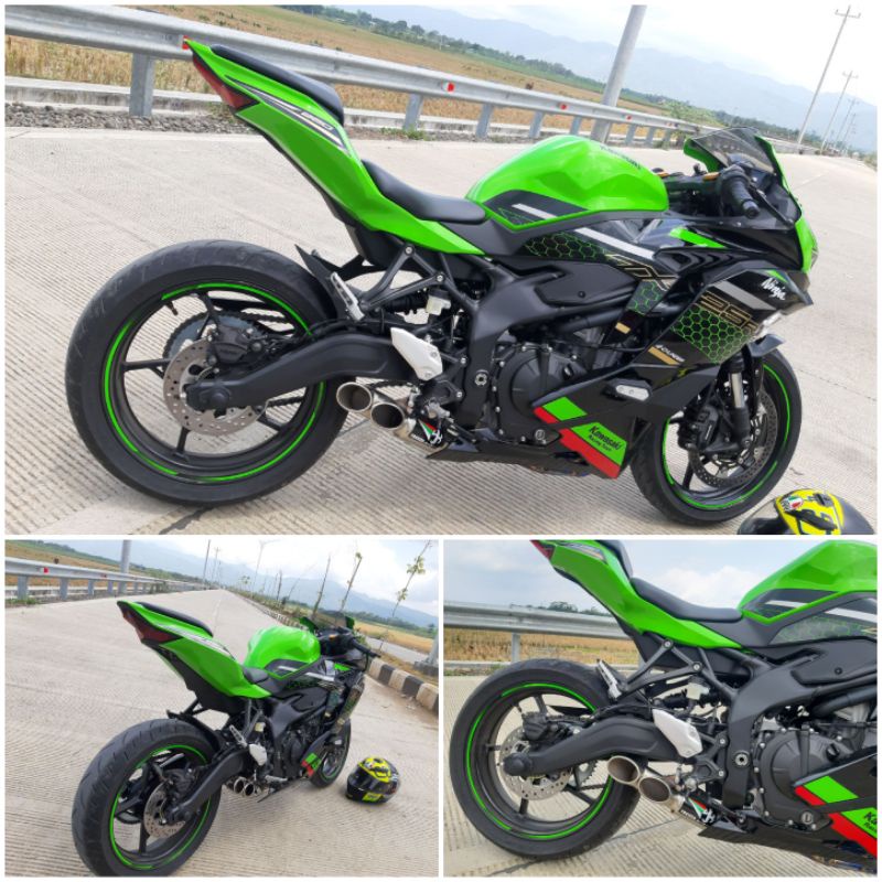 knalpot ninja zx25r yakuza gp underbely full system pnp