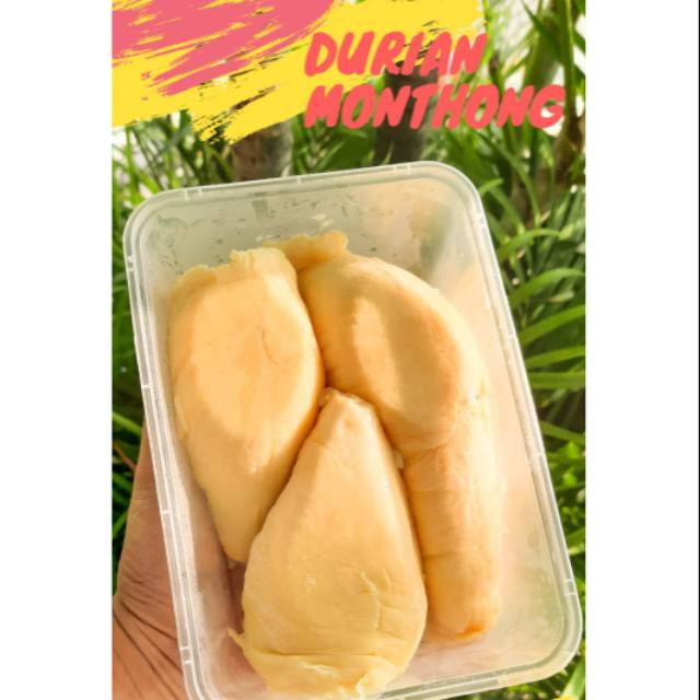 

DURIAN MONTHONG... ENAKKK!!! 500gram