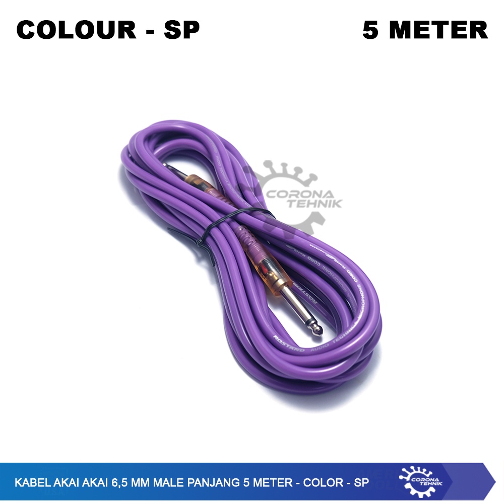 SP - Kabel Akai Akai 6,5 mm Male Panjang 5 Meter - Color