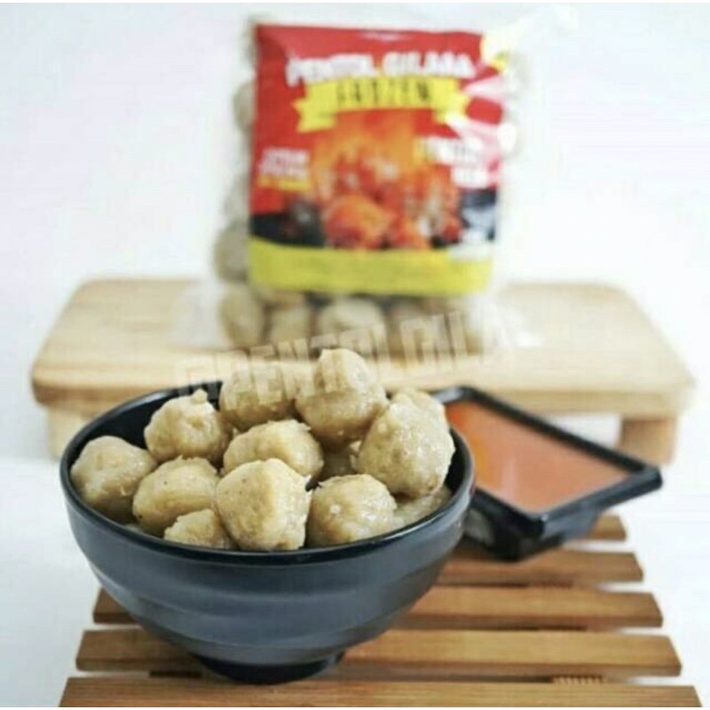 

Pentol Kecil frozen isi 30 include Sambal