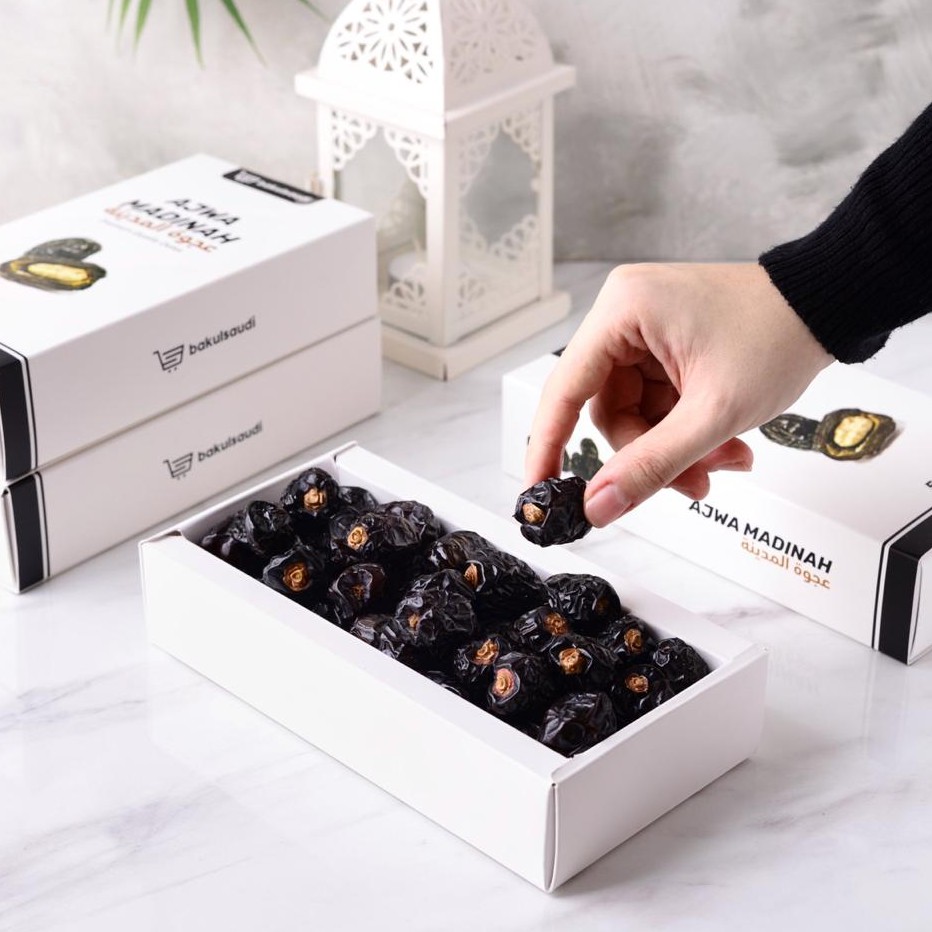 Kurma Ajwa Jumbo VIP Madinah Premium Jumbo Grade 1 Original 100% Kurma Nabi Ajwah
