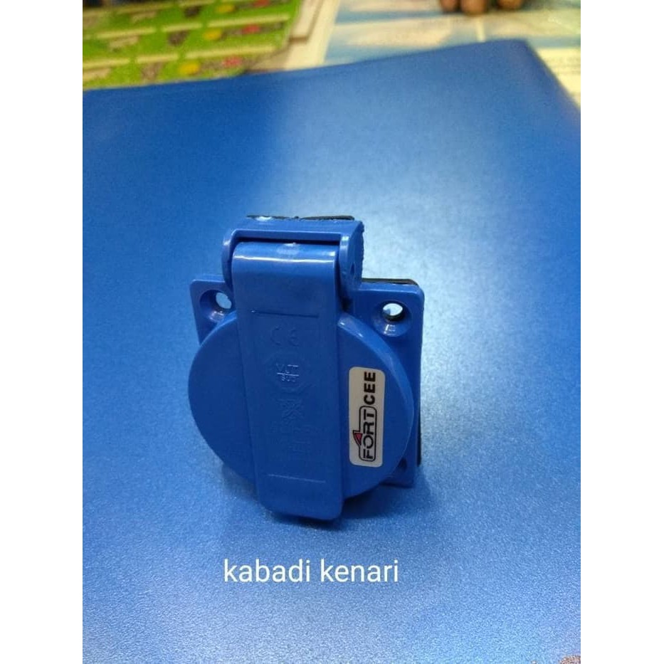 INDUSTRIAL PANEL SOCKET KAKI 2 ARDE type 112 / stop kontak tutup BUKAN LEGRAND