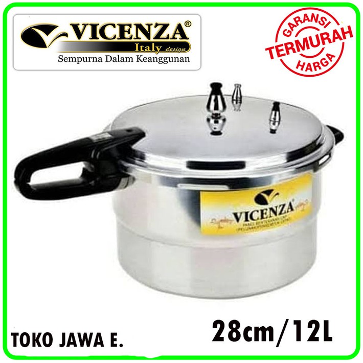 NEW PRESTO PREMIUM VICENZA V-328 Presto Kapasitas 12 Liter (28 cm) ORIGINAL VICENZA